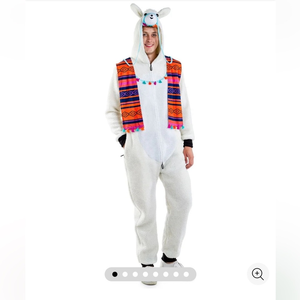 NWT Tipsy Elves Unisex Llama Onesie. Size L
